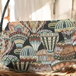 Colorful air balloon tapestry vintage Women's Bag (SOLD)